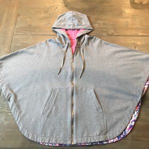Lilly Pulitzer Luxletic Heather Grey Poncho